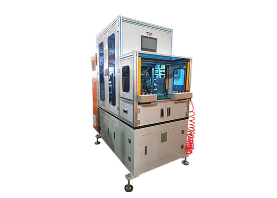 Turntable Double Sides Stator Lacing Machine Driven By 7 Servos Lacing Industry Motor Winding Coil Ends