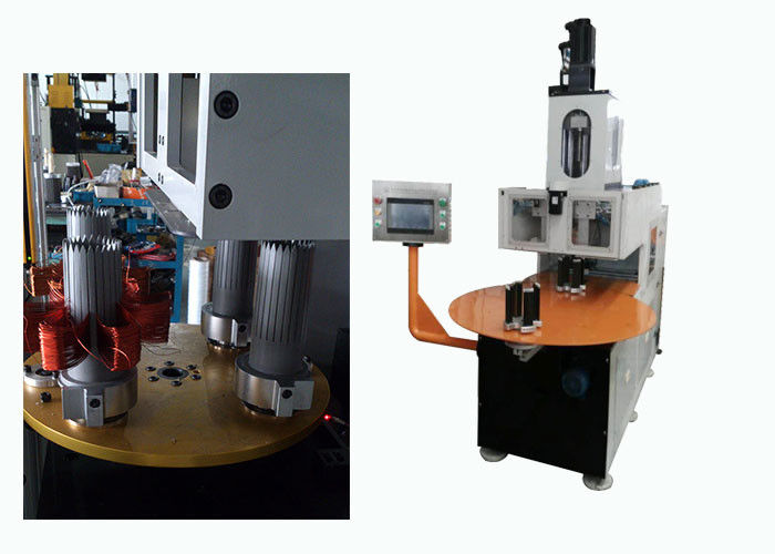 One Winding Head Turntable Stator Winding Machine Coiling Wires Automatically